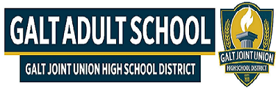 GALT ADULT SCHOOL Logo